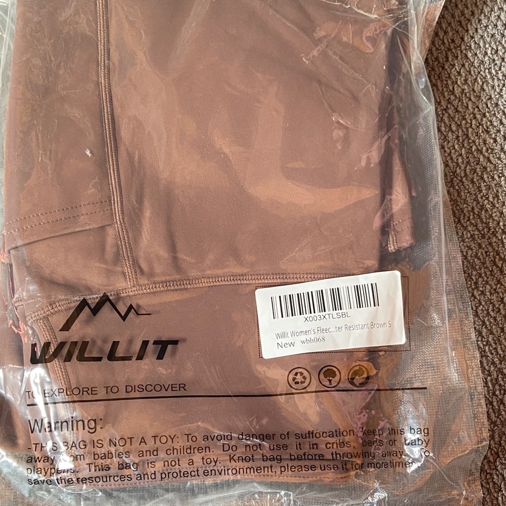 Willit Women's Brown Boot Cut Pants